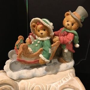 Cherished Teddies " Lindsey and Lyndon"